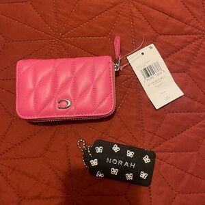 Coach Zip Wallet NWT
